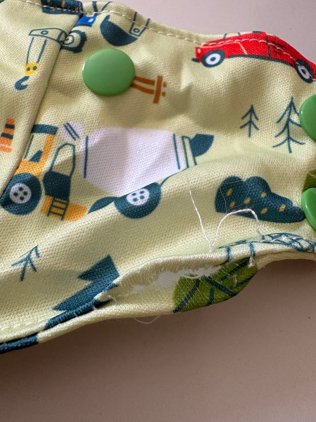 Customer photo review of Reusable Swim Diapers with Athletic Wicking Jersey (7-60lbs)
