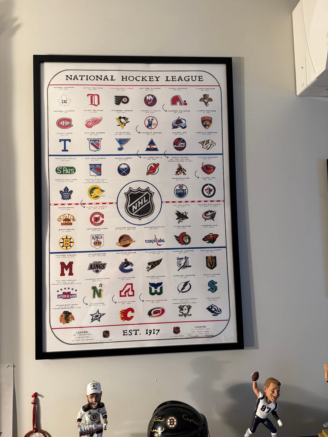 Customer photo review of The Evolution of the NHL (2025 Edition)