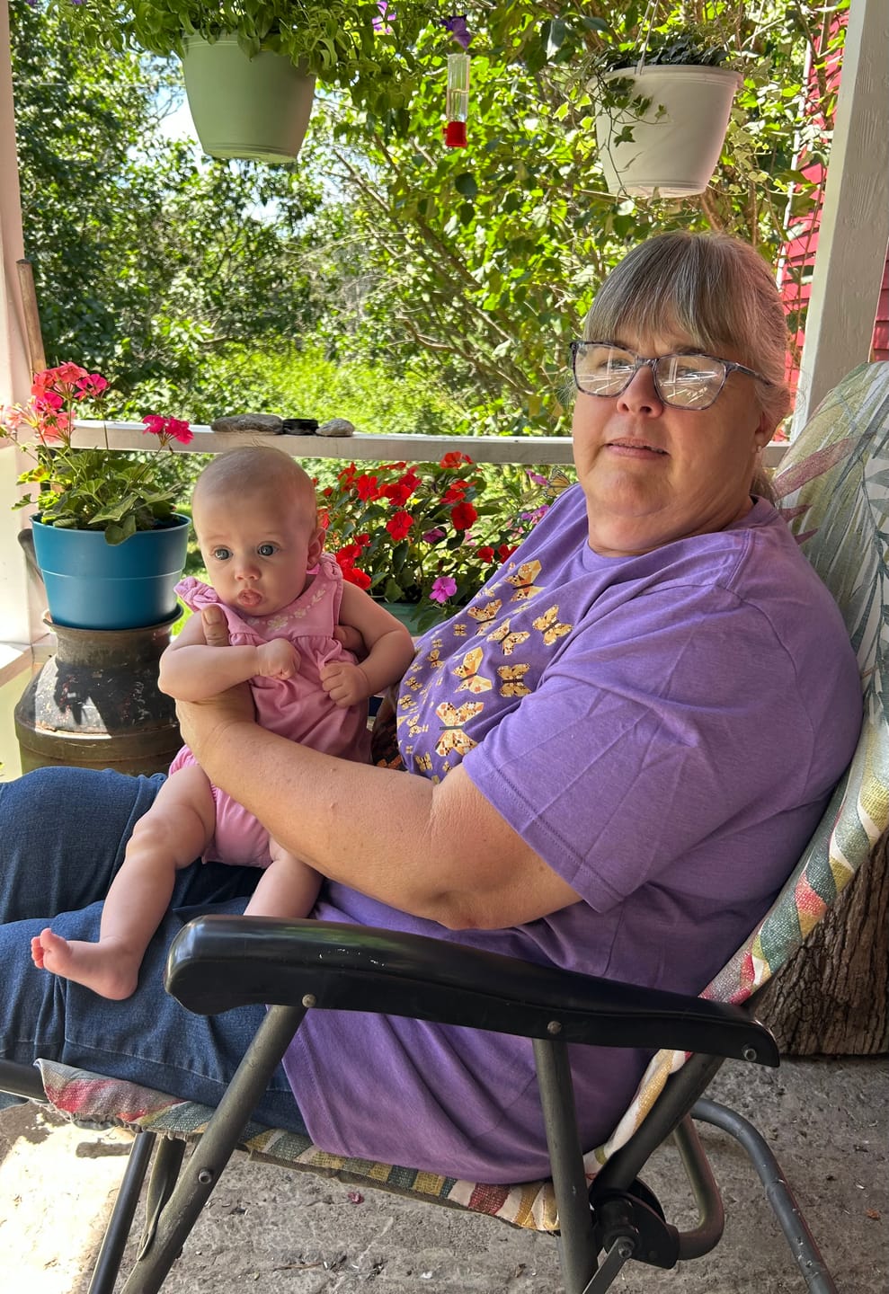 Customer photo review of Sunflower Magic Quilt Bloom T-shirt