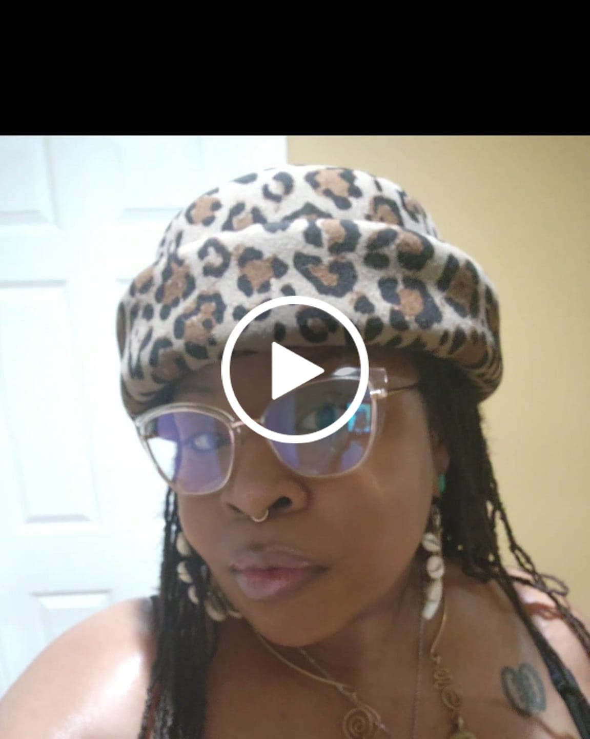 Customer video review of London Pillbox Hat - Leopard