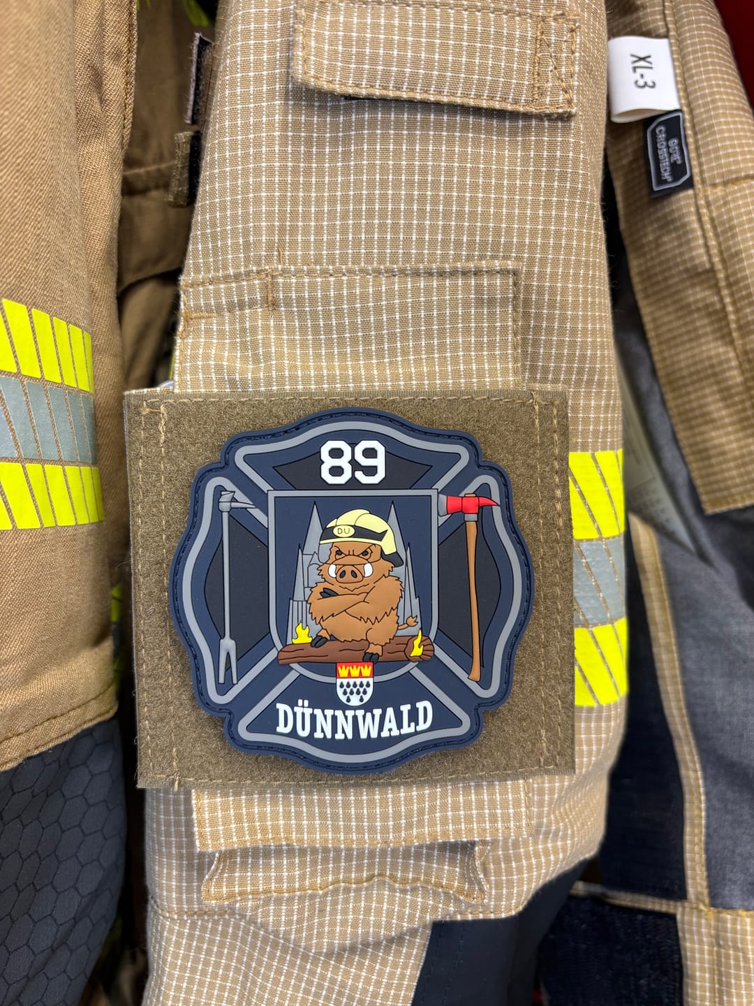 Customer photo review of Individuell gefertigte Patches ( Ab 20 Stück )