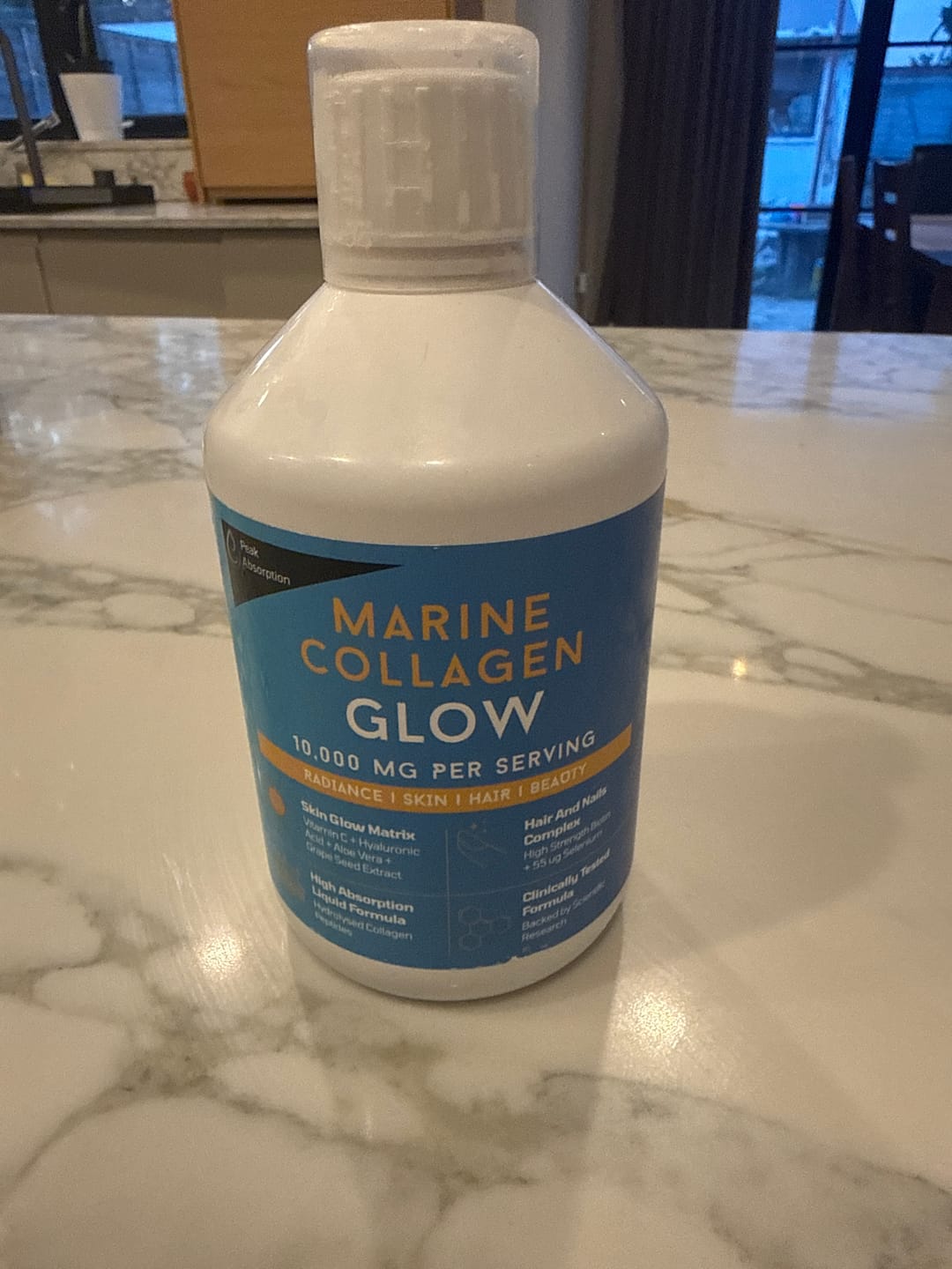 Customer photo review of GLOW      Marine Collagen