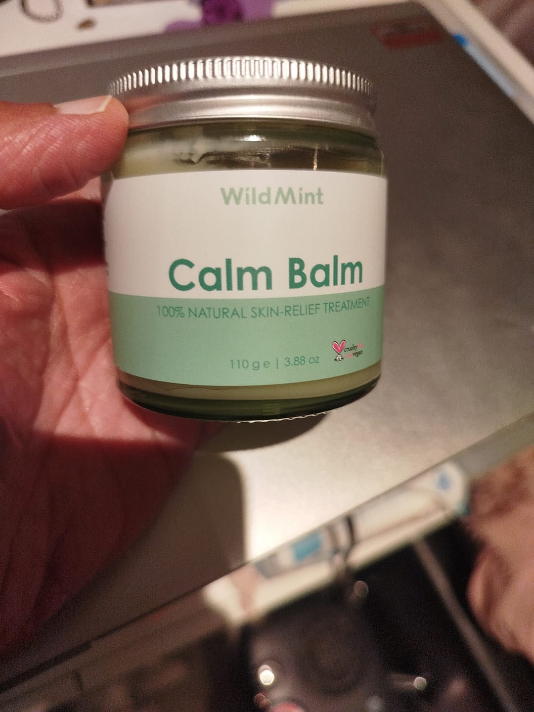 Customer photo review of Calm Balm