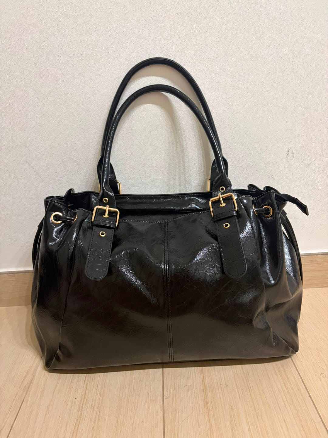 Customer photo review of EYNA XL - Sac à Main Cours en Cuir Large