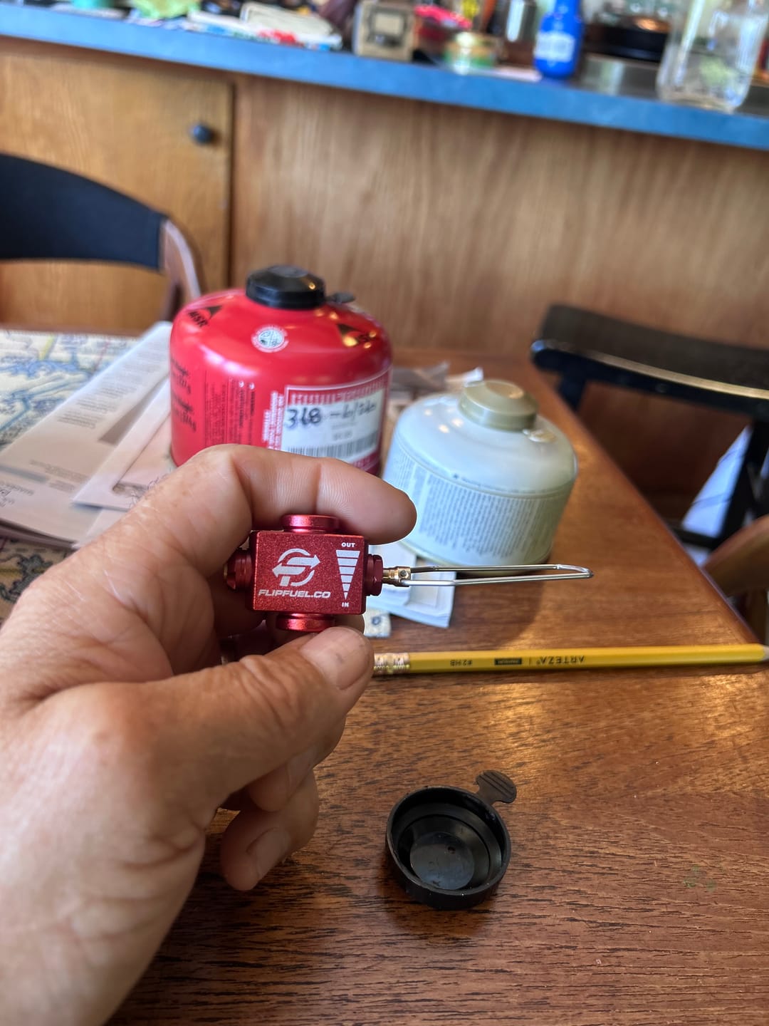 Customer photo review of FlipFuel® Fuel Transfer Device