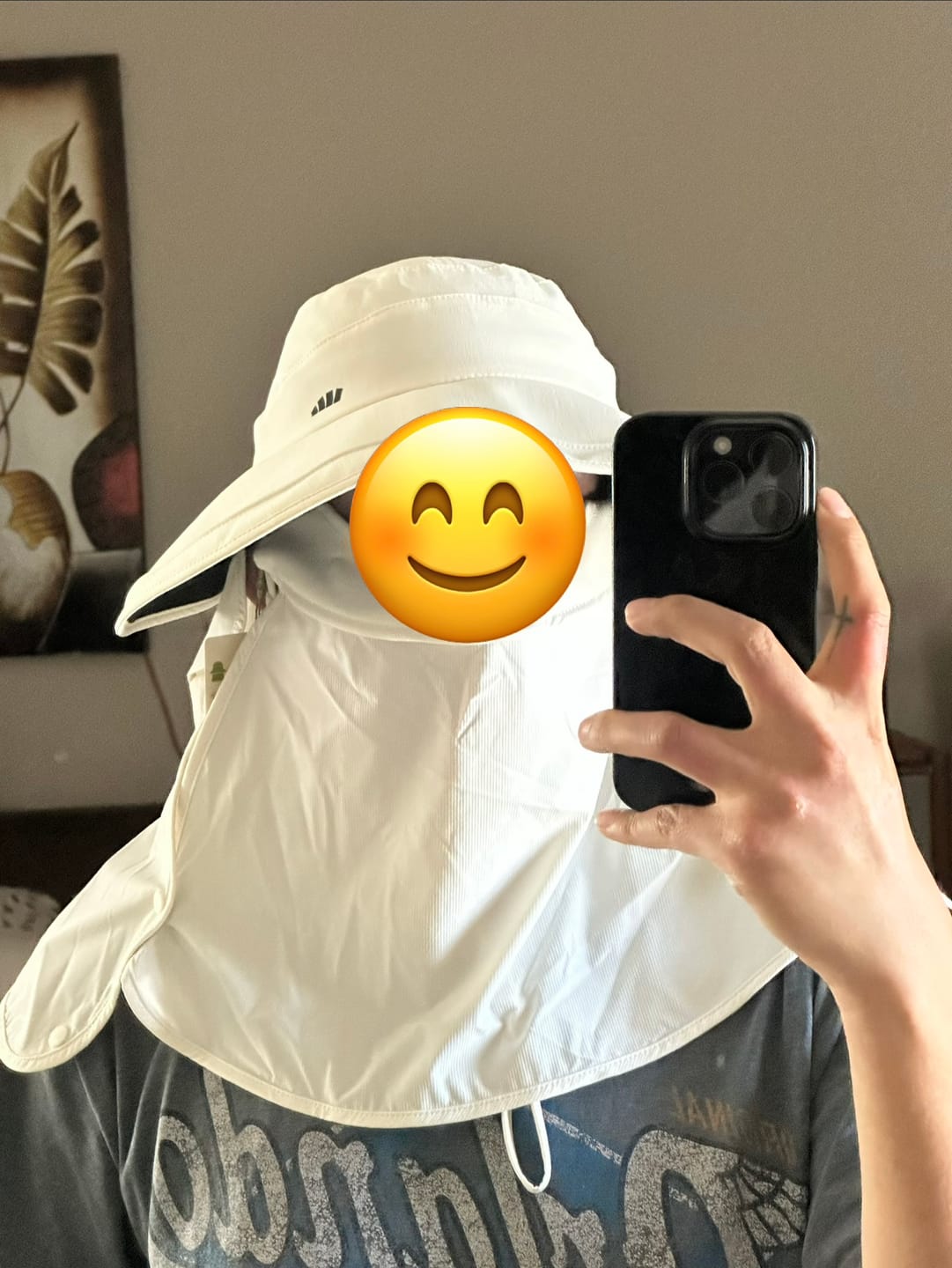 Customer photo review of Women's Full Protection Sun Hat UPF 100+ BM029/AL57024