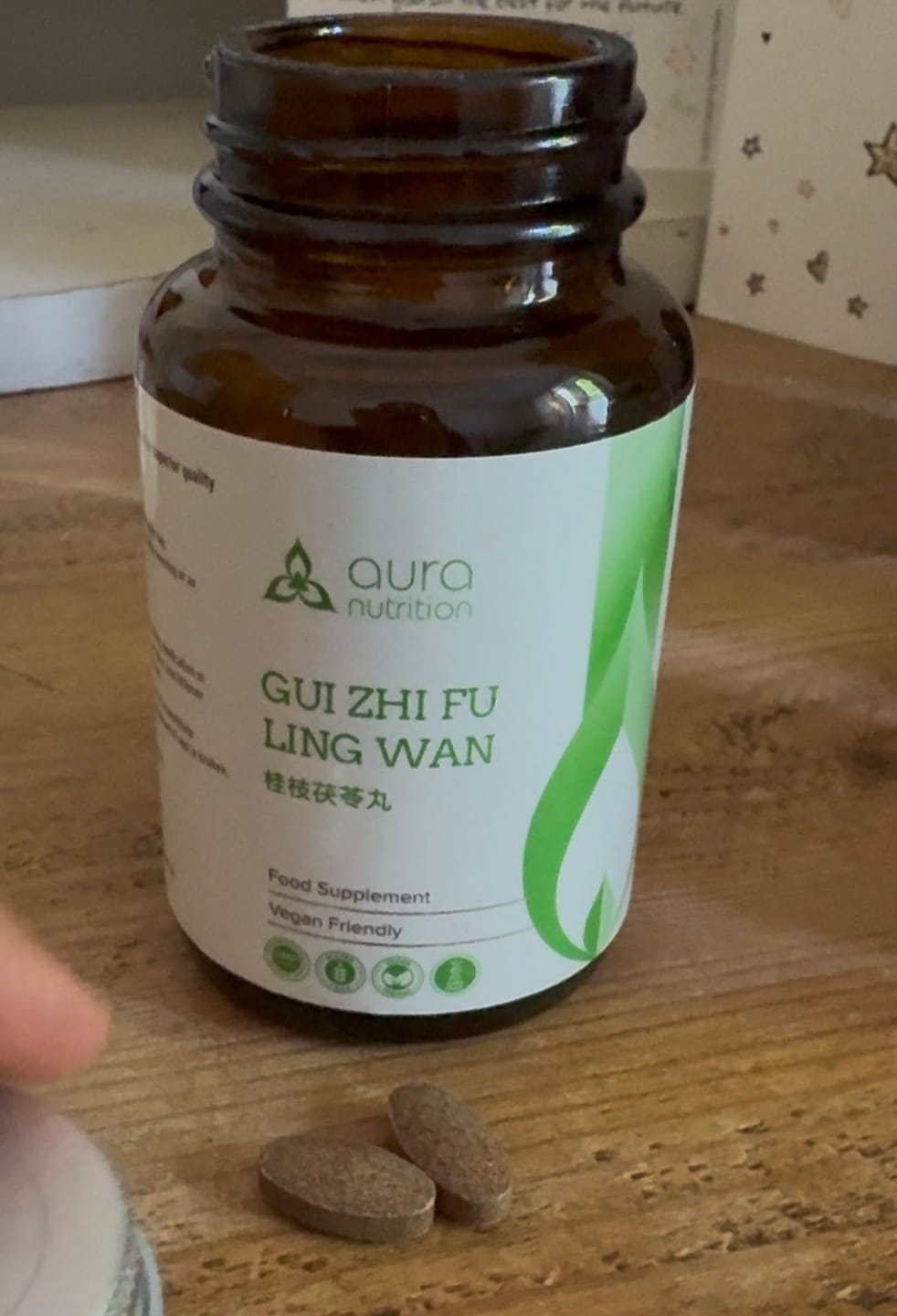 Customer photo review of Gui Zhi Fu Ling Wan (Red Peony & Peach Kernel) - 60 tablets