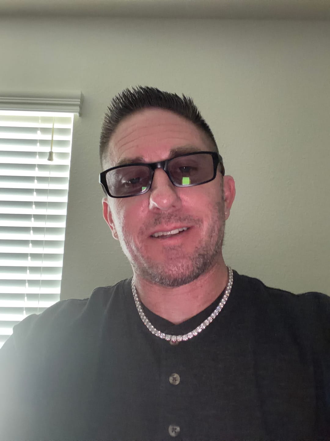 Customer photo review of 6mm Moissanite Tennis Chain - Silver - D Colour - VVS1