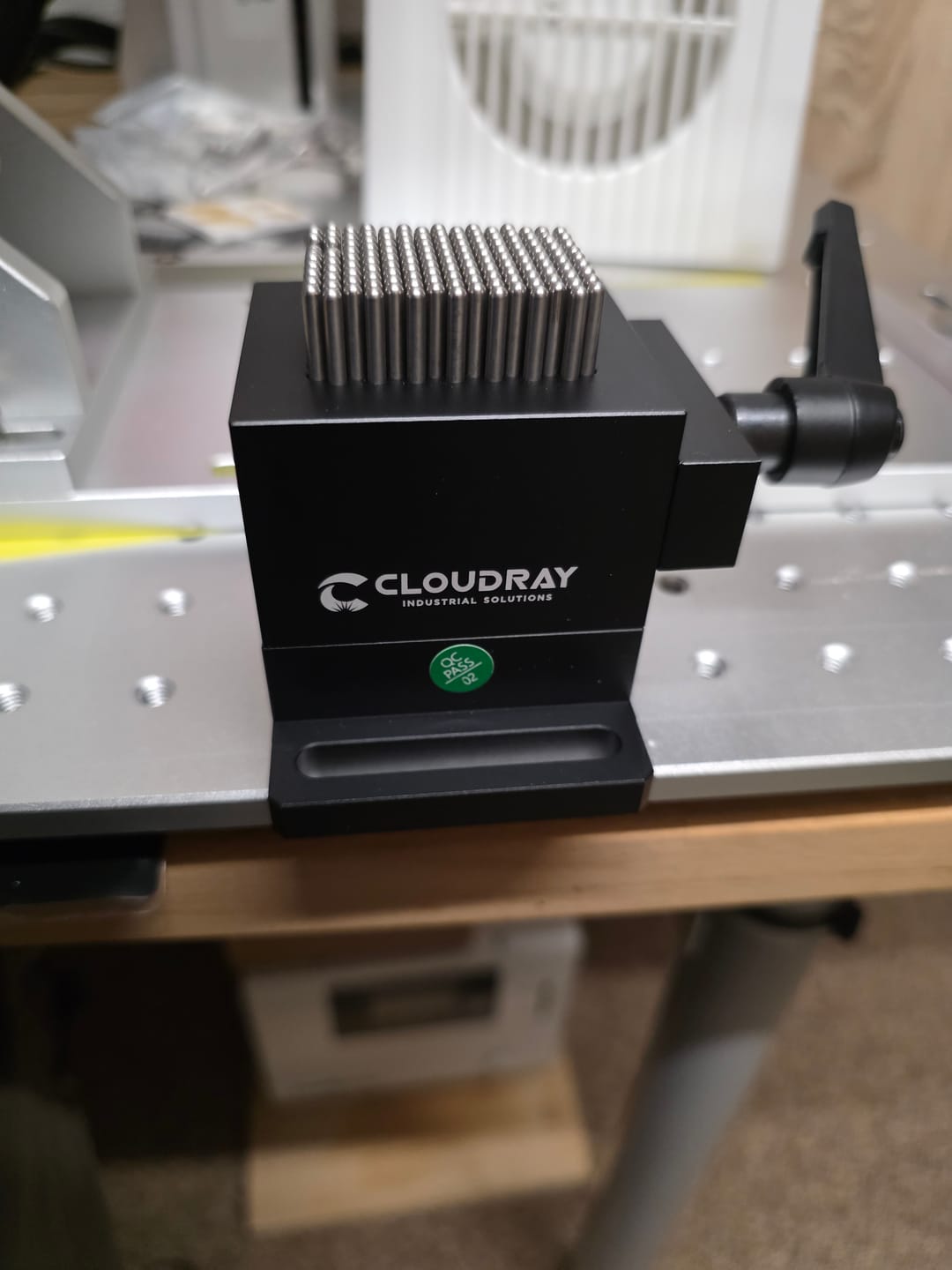 Customer photo review of Cloudray Flexible Fixture