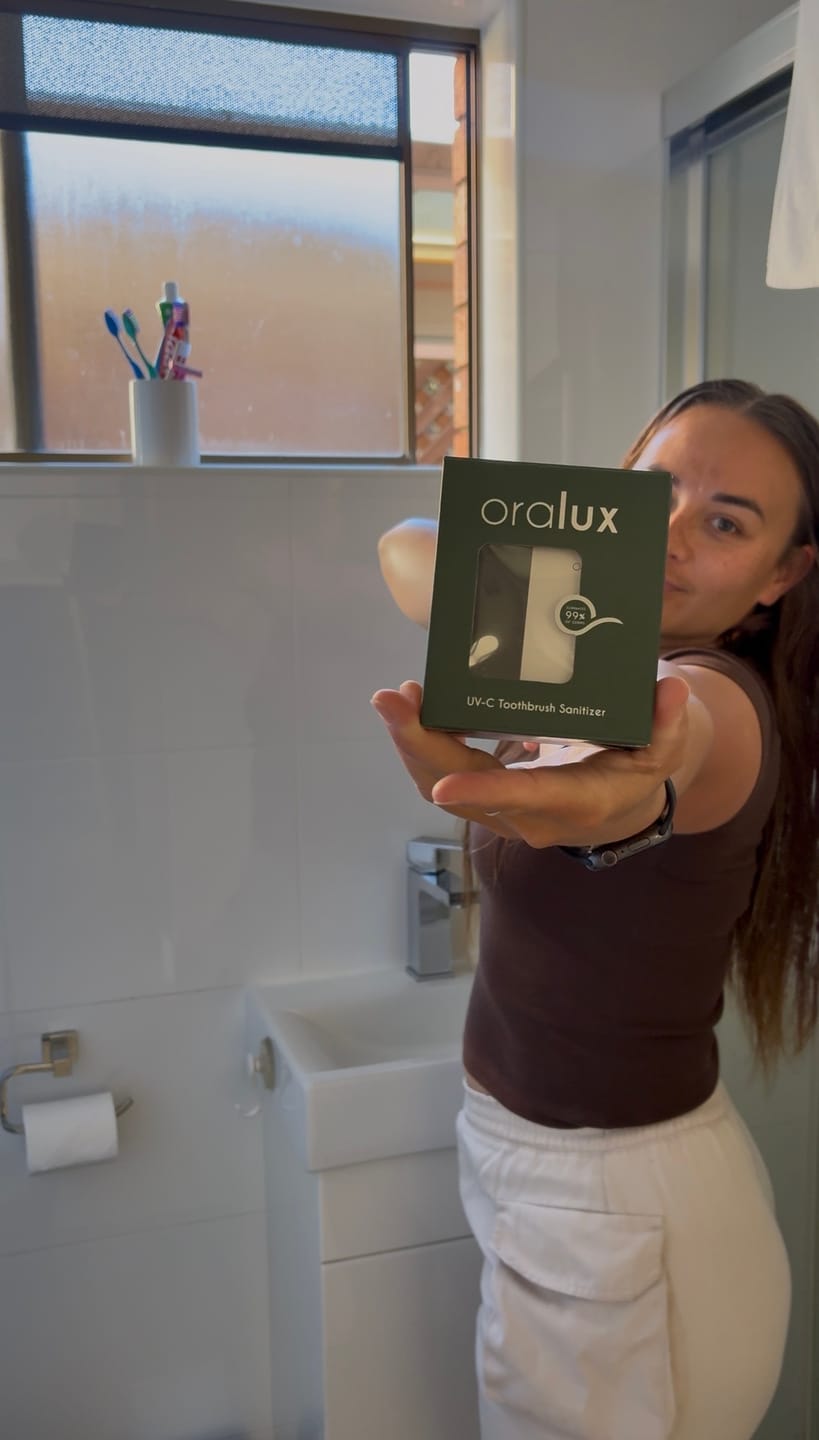 Customer photo review of UV-C Toothbrush Sanitiser