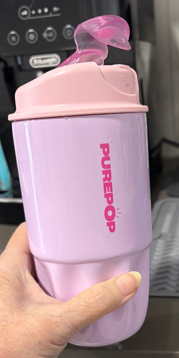 Customer photo review of Sip Series | Soft Lilac