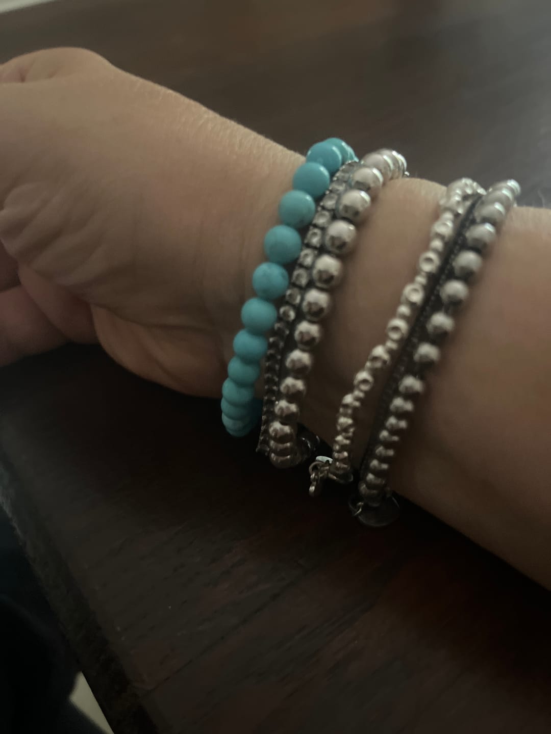 Customer photo review of Bracciale a Palline 6 mm – Oro Giallo, Oro Bianco o Oro Rosa