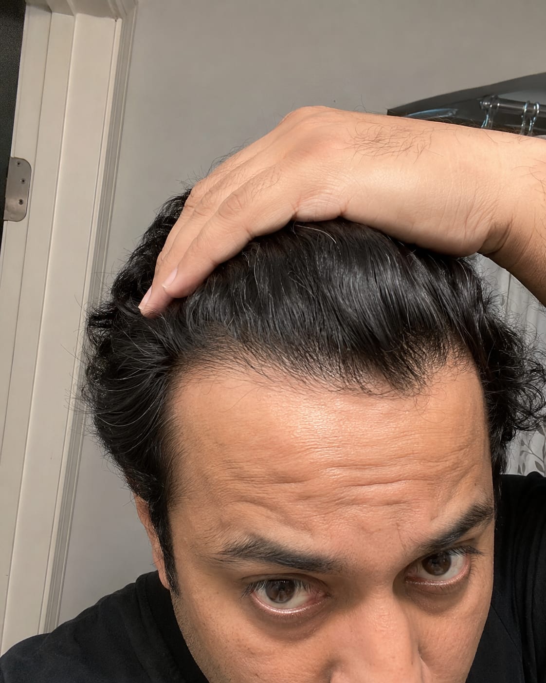 Customer photo review of Grau-Abdeck Farbshampoo