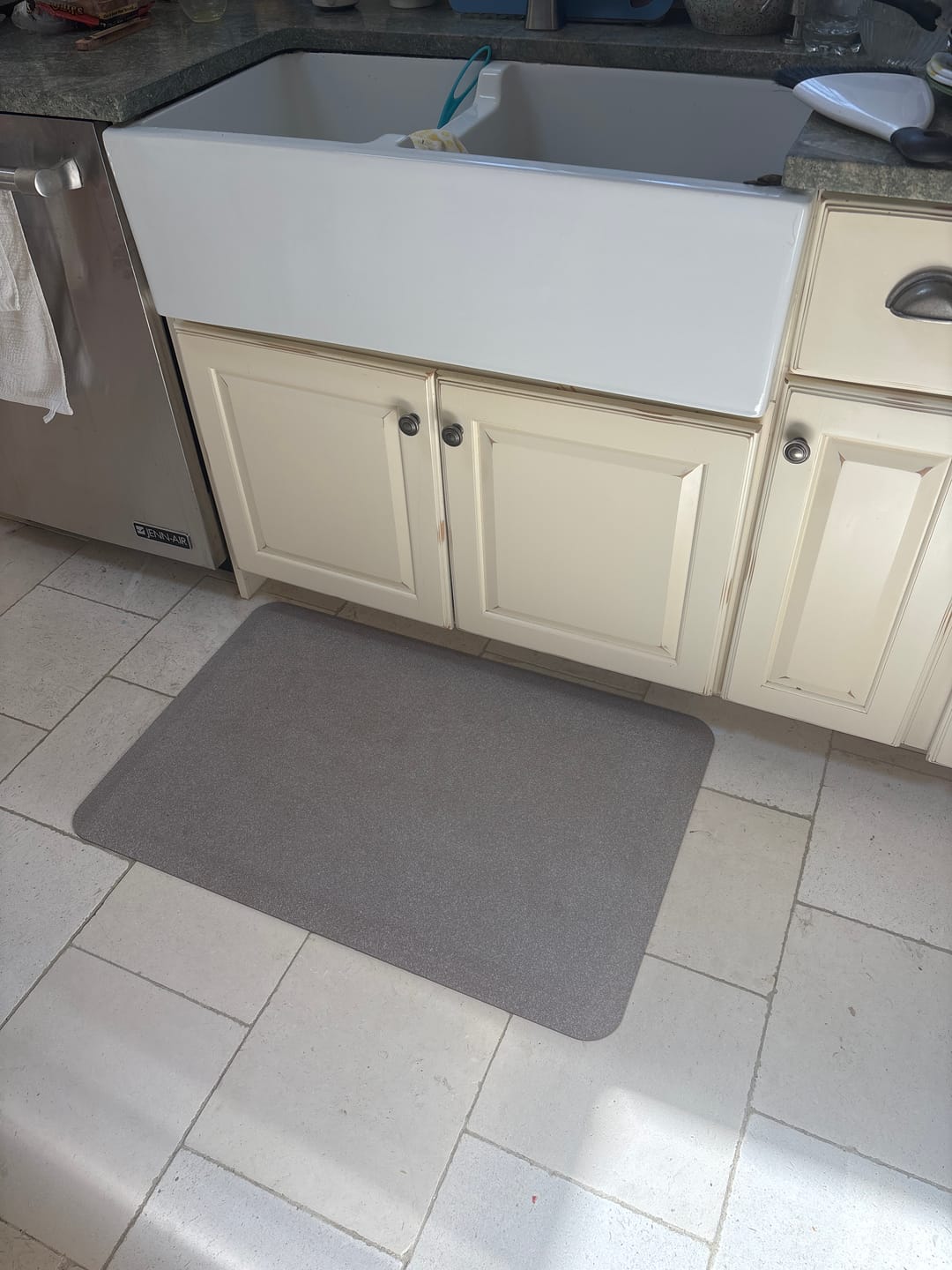 Customer photo review of Granite 3' x 2' - Sand