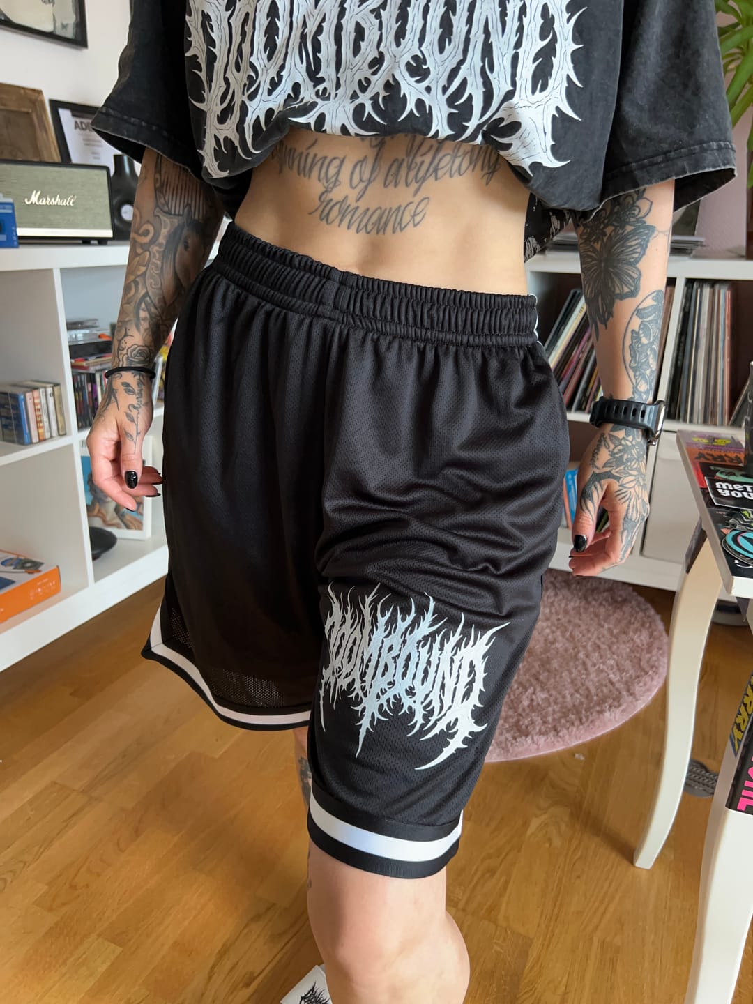 Customer photo review of Doombound Mesh Shorts