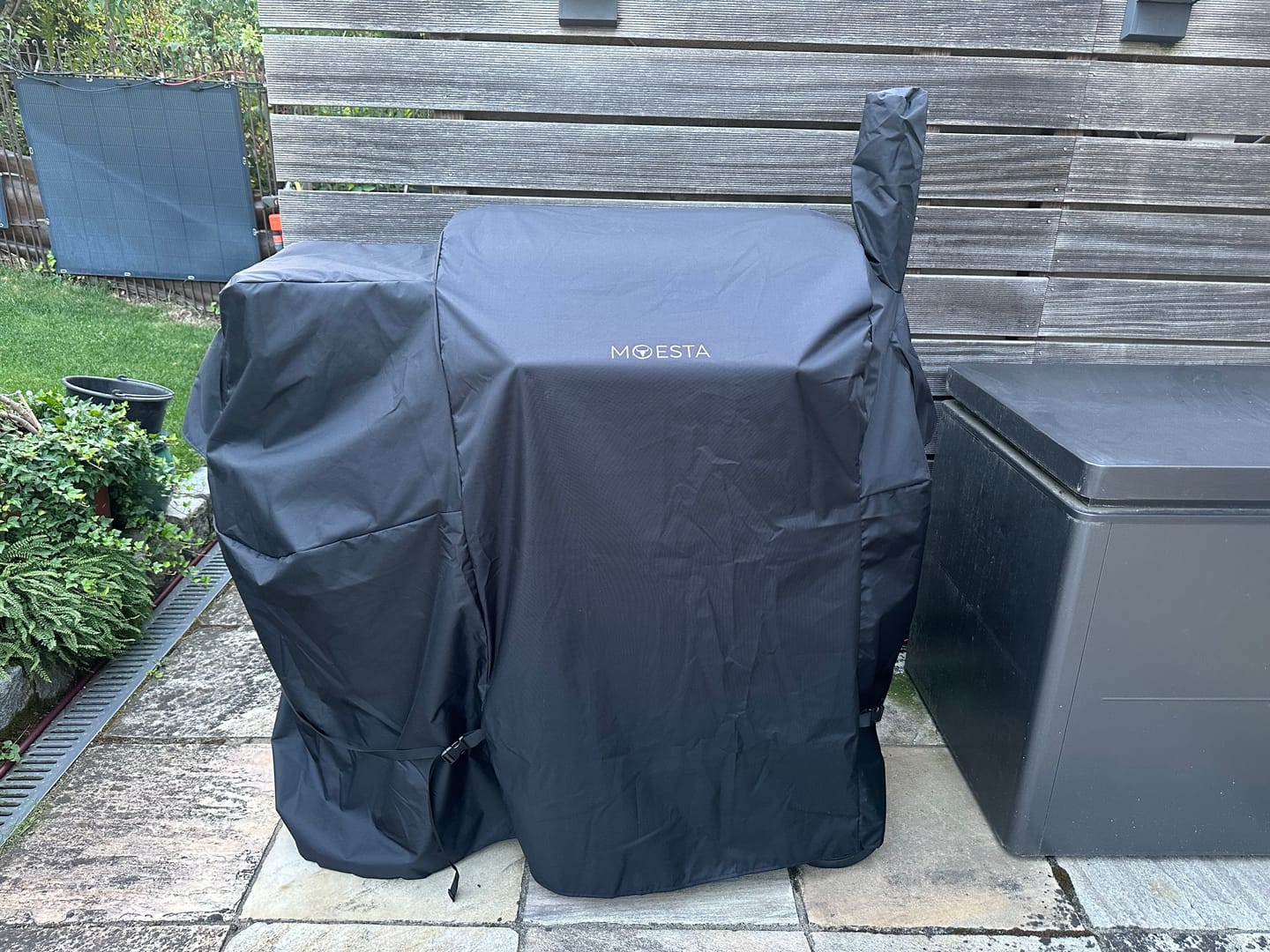 Customer photo review of Sheriff Abdeckhaube – Pelletgrill Schutzhaube