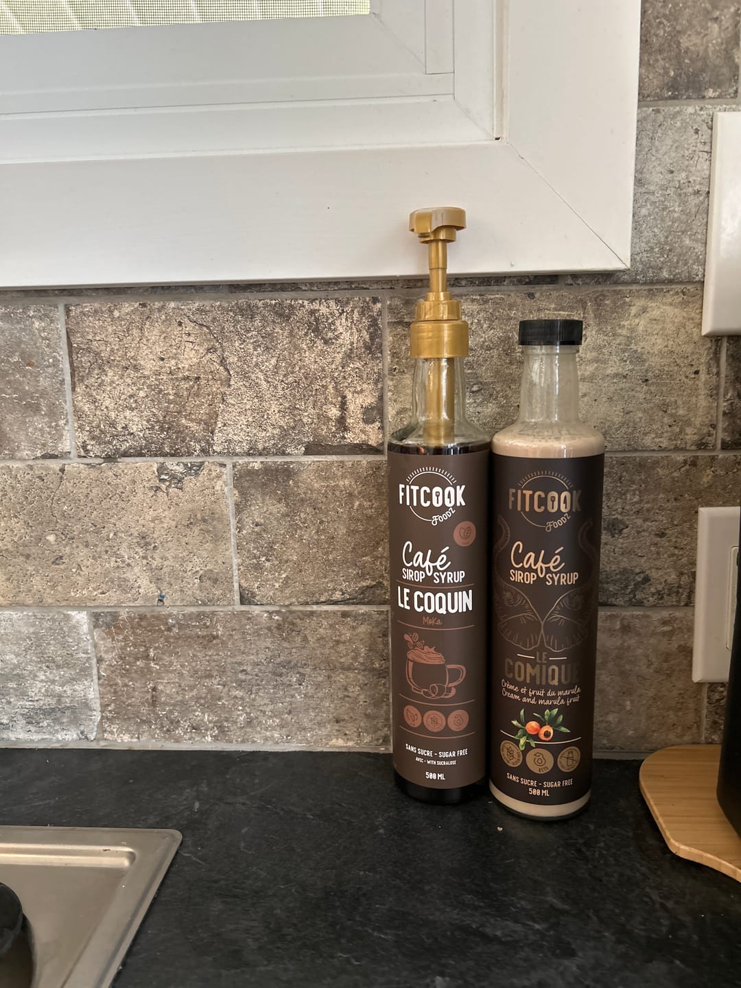 Customer photo review of Pompe à Sirops