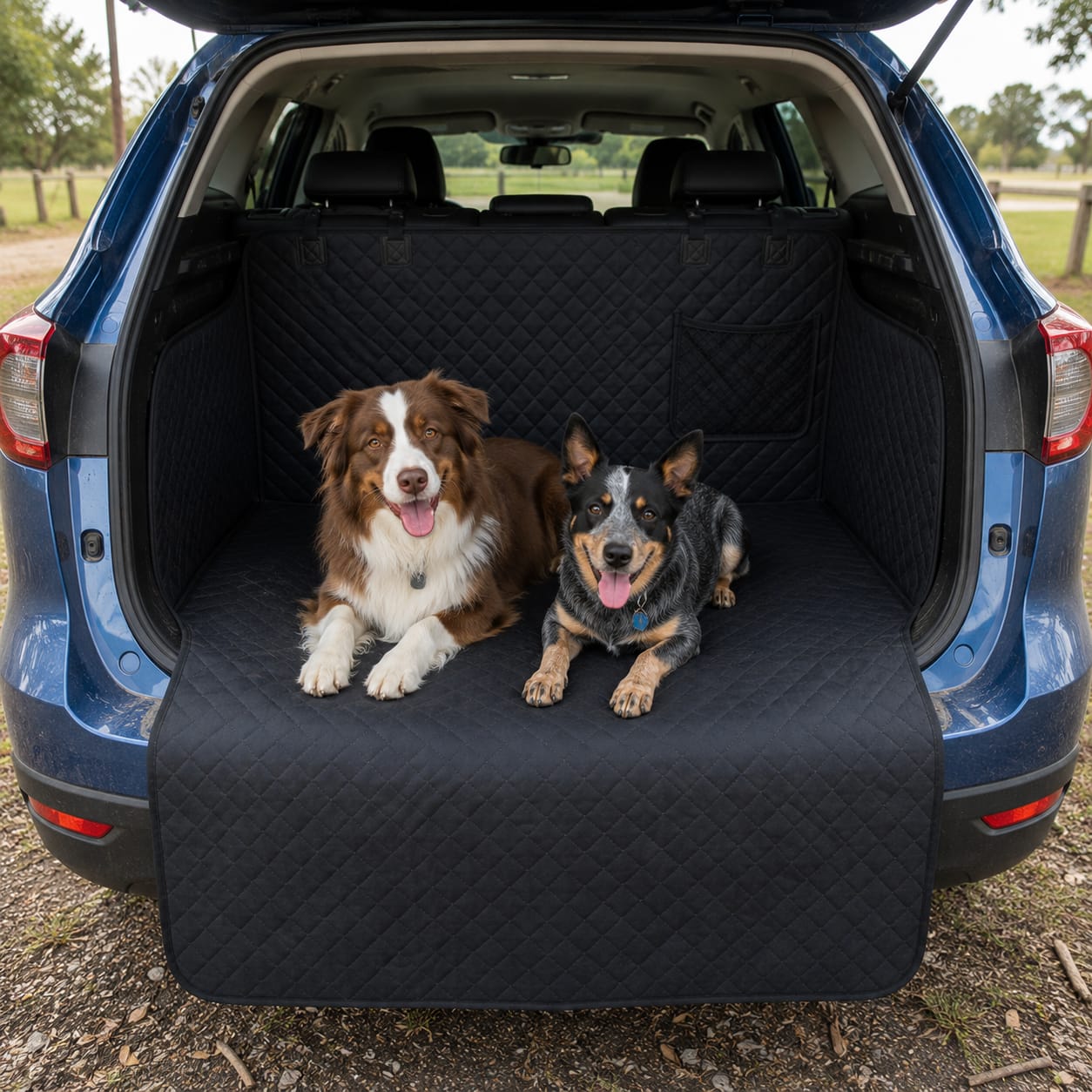 Customer photo review of MrBarks Boot Seat Cover - 60% OFF