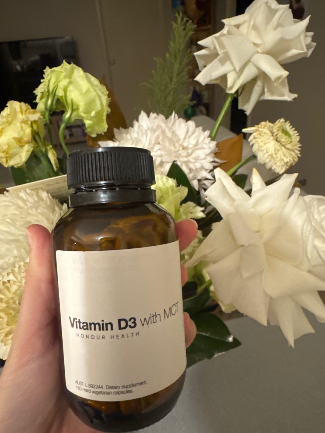 Customer photo review of Vitamin D3 with MCT (Vegan Friendly) - 150 Capsules