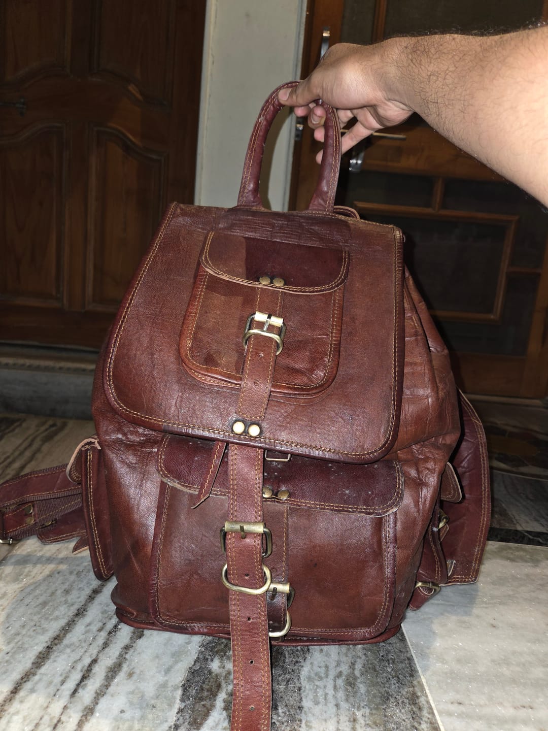Customer photo review of Spencer Hiking Backpack