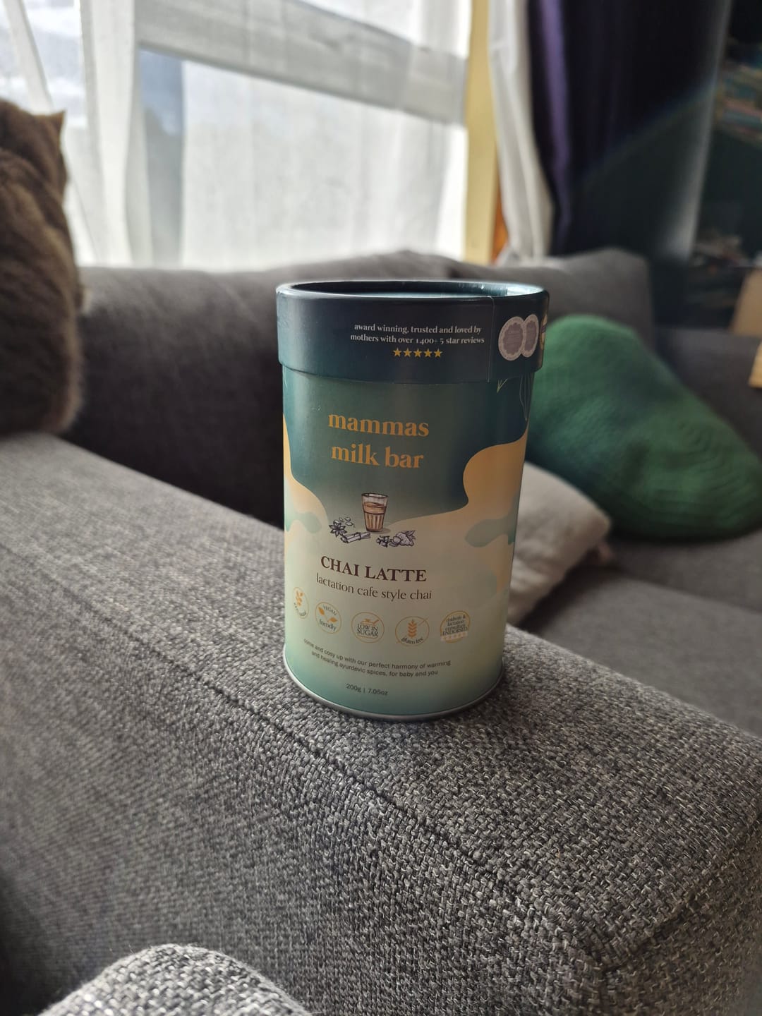 Customer photo review of Lactation Chai Latte