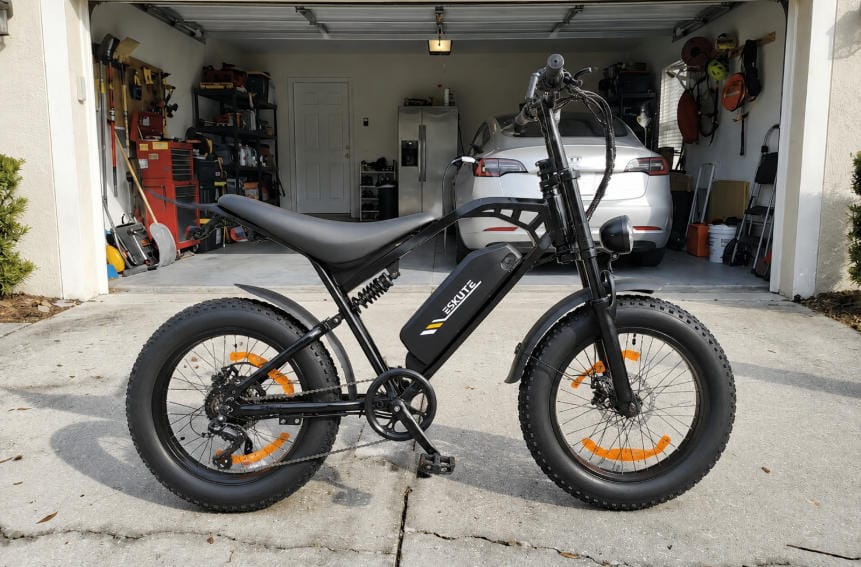 Customer photo review of Eskute V202 Retro E-Bike