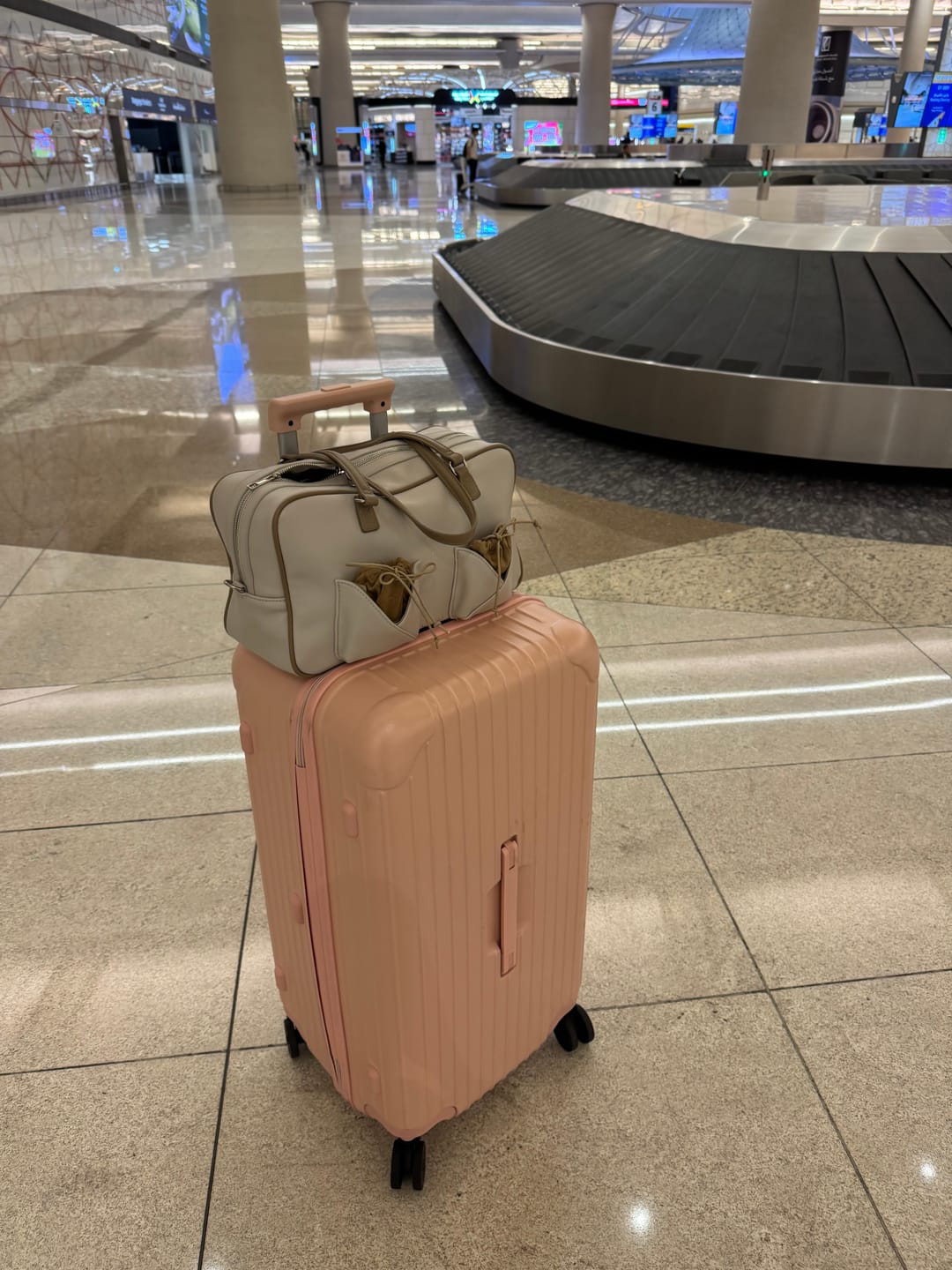 Customer photo review of Travel Boston Bag 舞(MAI)