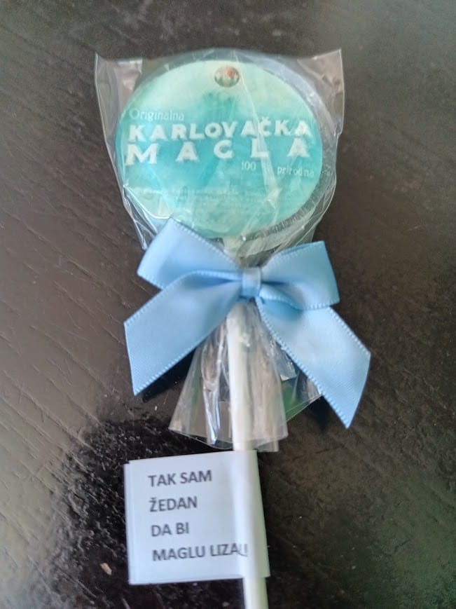 Customer photo review of Logo in a lollipop (business customers) - Promotional gift with logo