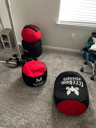 Customer photo review of Strongman Sandbag