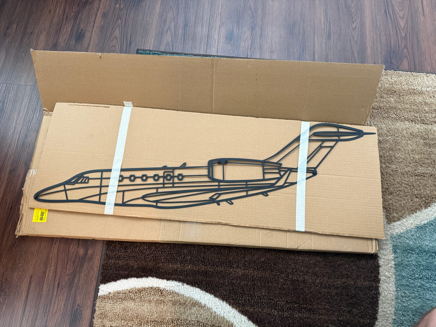 Customer photo review of Citation M2 Metal Aircraft Wall Art - NCP0267