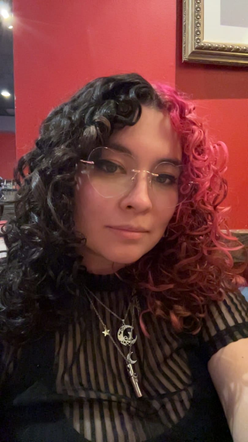 Customer photo review of Lovie Eyeglasses