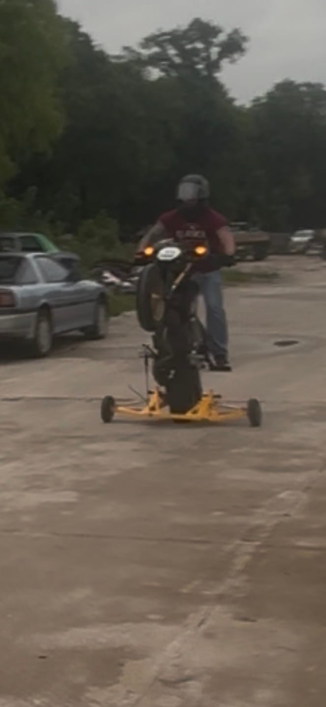 Customer photo review of MSX Wheelie Machine
