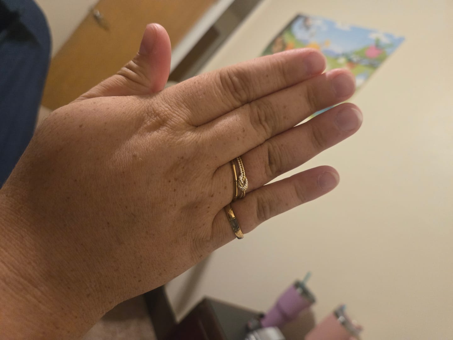 Customer photo review of Bamboo Stacker Ring (Bundle)