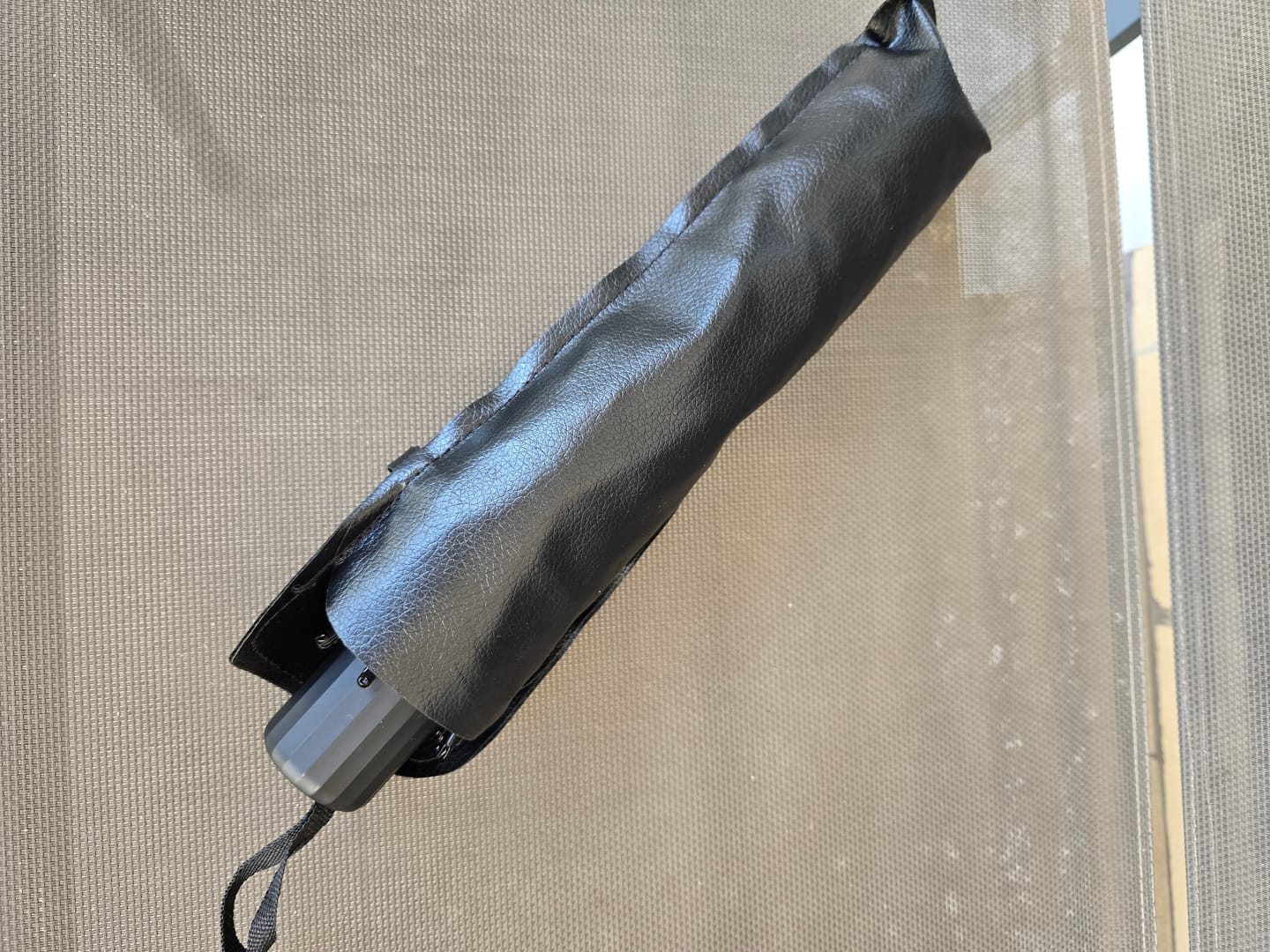 Customer photo review of Parasol Plegable para Coche Tipo Paraguas