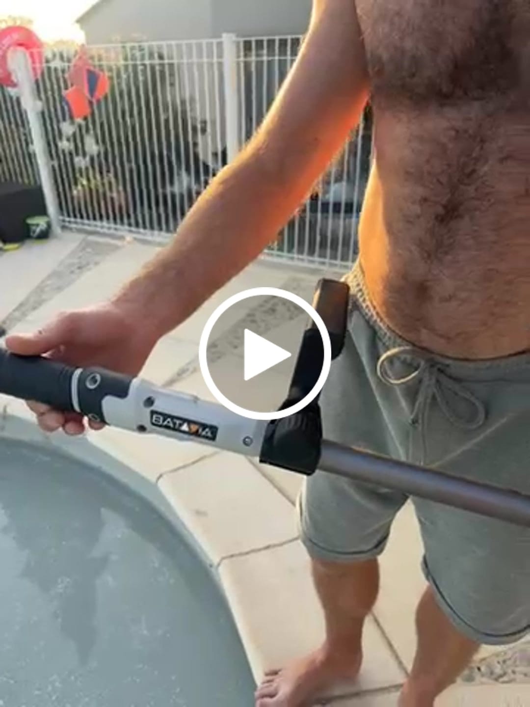 Customer video review of 18V Twin Brush Cordless Brushless Power Scrubber