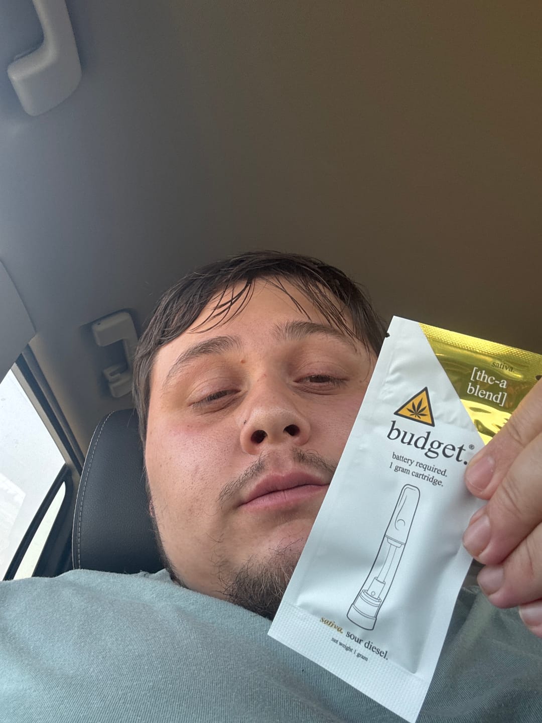 Customer photo review of 1 Gram THCA Blend Vape Cartridge | Sour Diesel - Sativa