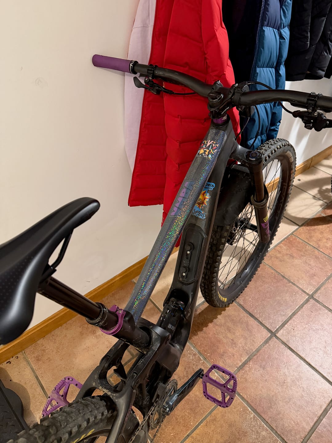 Customer photo review of Spectral Effects Clear Frame Keeper