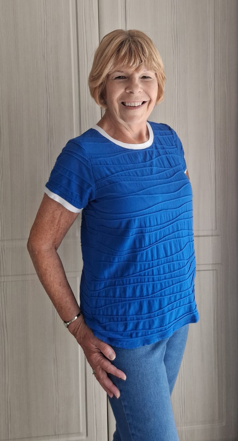Customer photo review of Ribbed Viscose Jersey Fabric