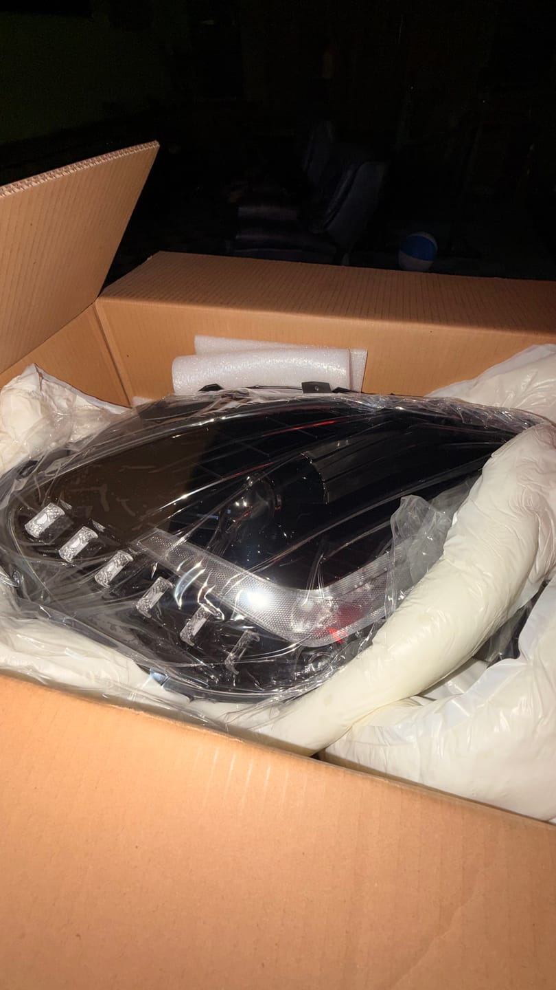 Customer photo review of 2005-13 Corvette C6 l C7 Style Projector LED Sequential Signal Turn Headlights