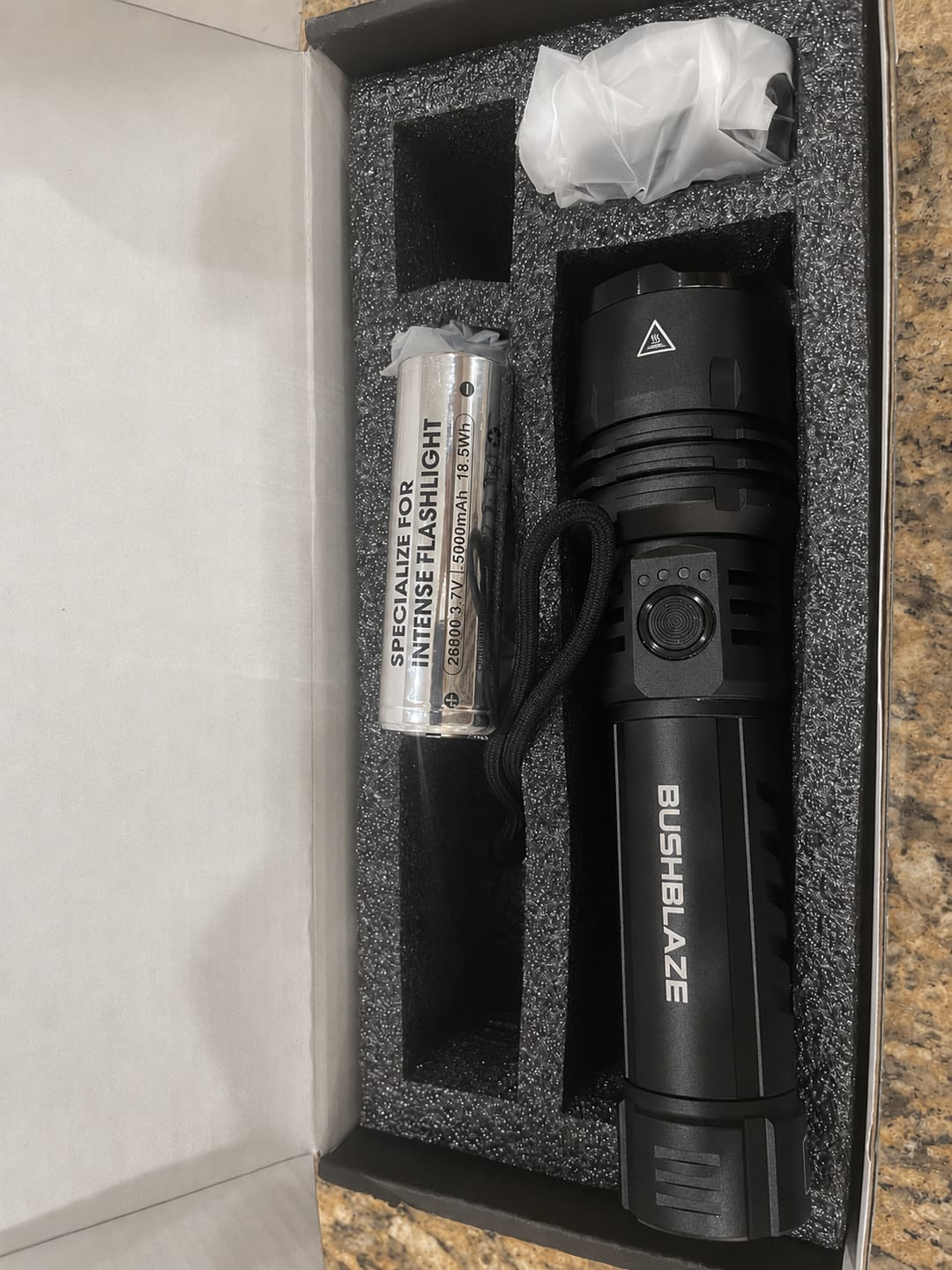 Customer photo review of BUSHBLAZE™ TACTICAL FLASHLIGHT