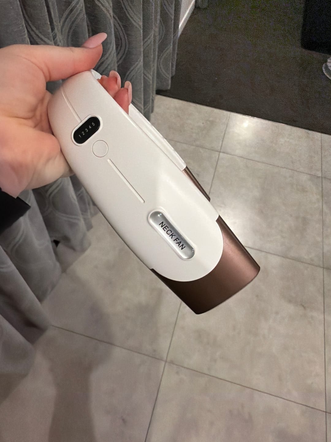 Customer photo review of The Trickle Neck Cooler - White