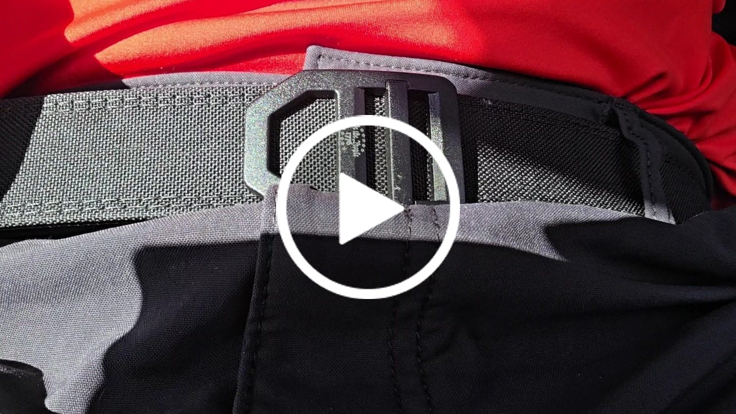 Customer video review of Premium Nylon Tactical Belt - 1776 Edition