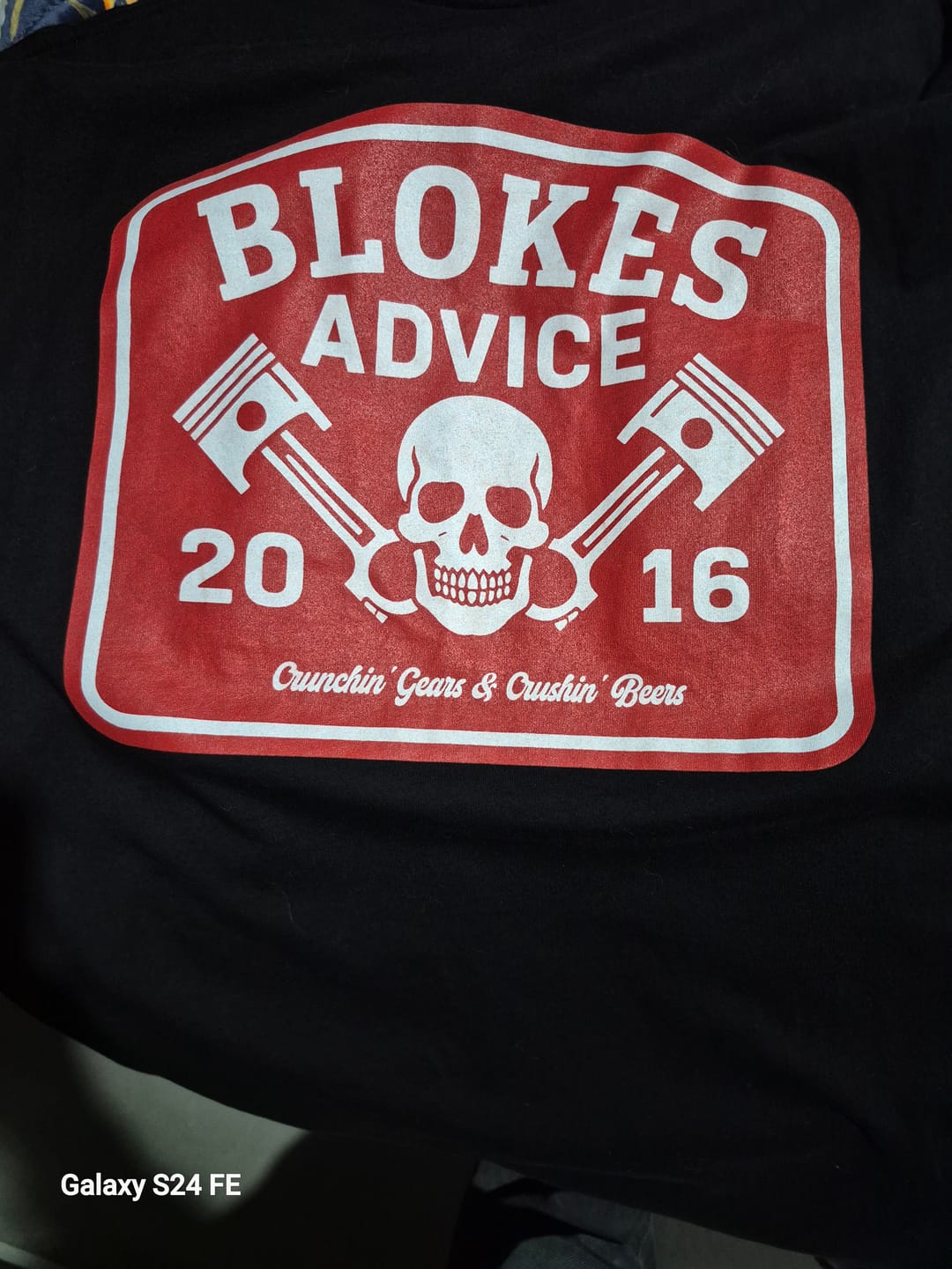 Customer photo review of Bad Day Tee