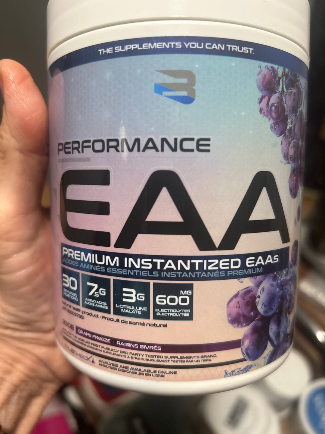 Customer photo review of Believe - Performance EAA - 390g