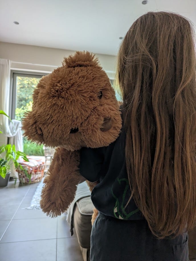 Customer photo review of Verzwaringsknuffel Teddy Beer 2,2 kg