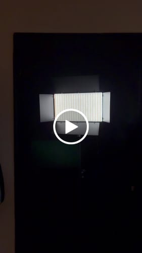 Customer video review of BASIC LED panel