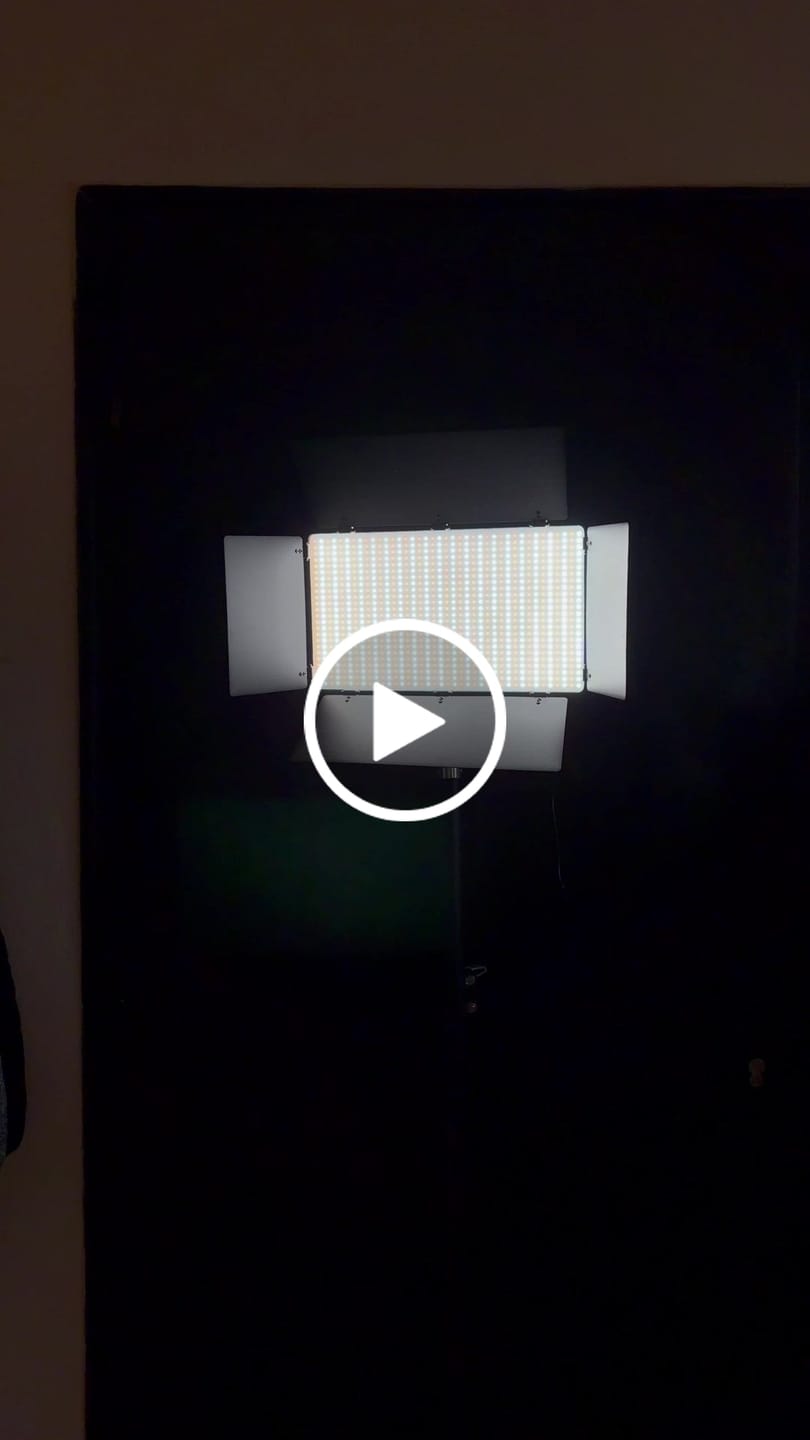 Customer video review of BASIC LED panel