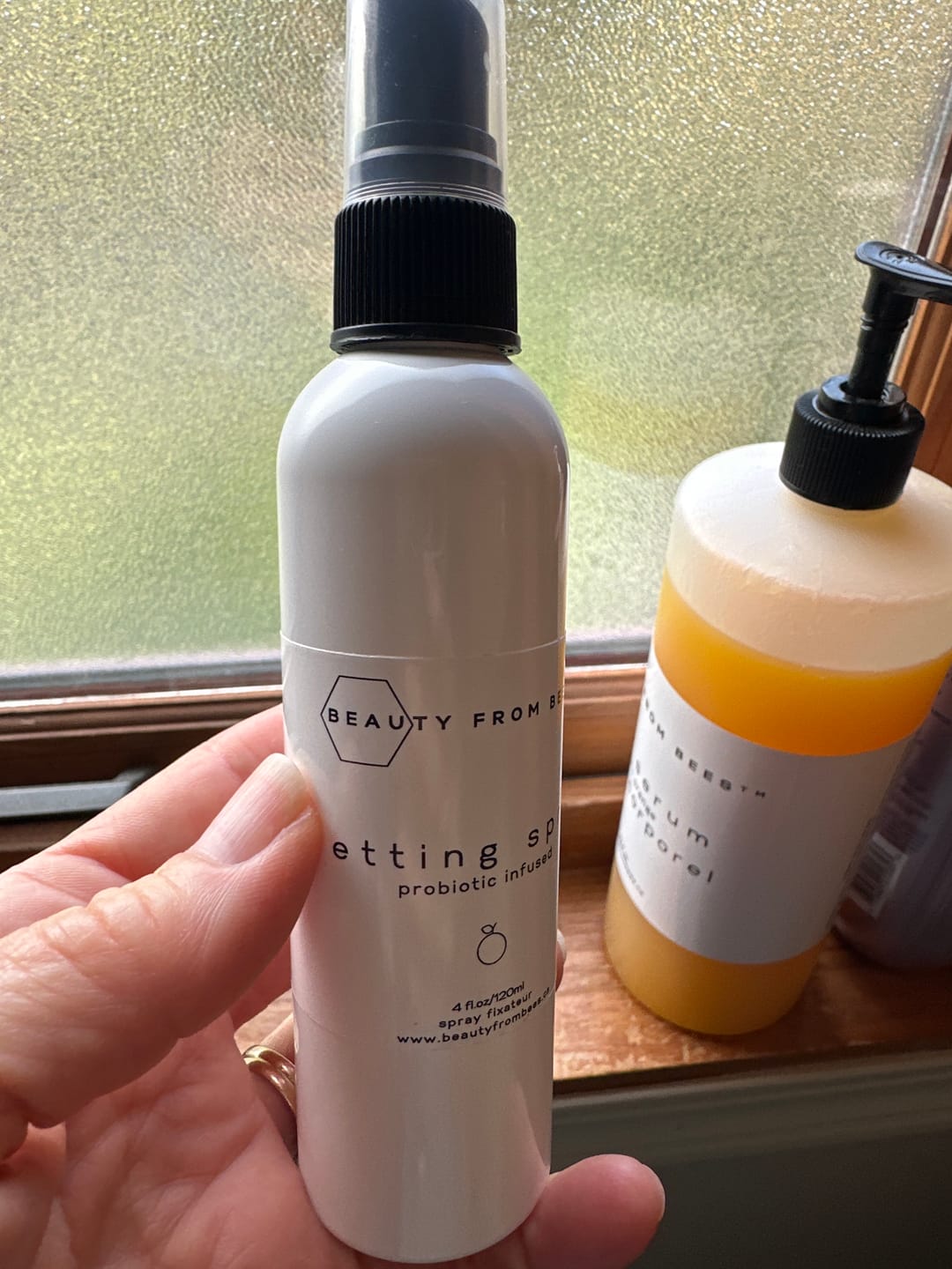 Customer photo review of Setting Spray
