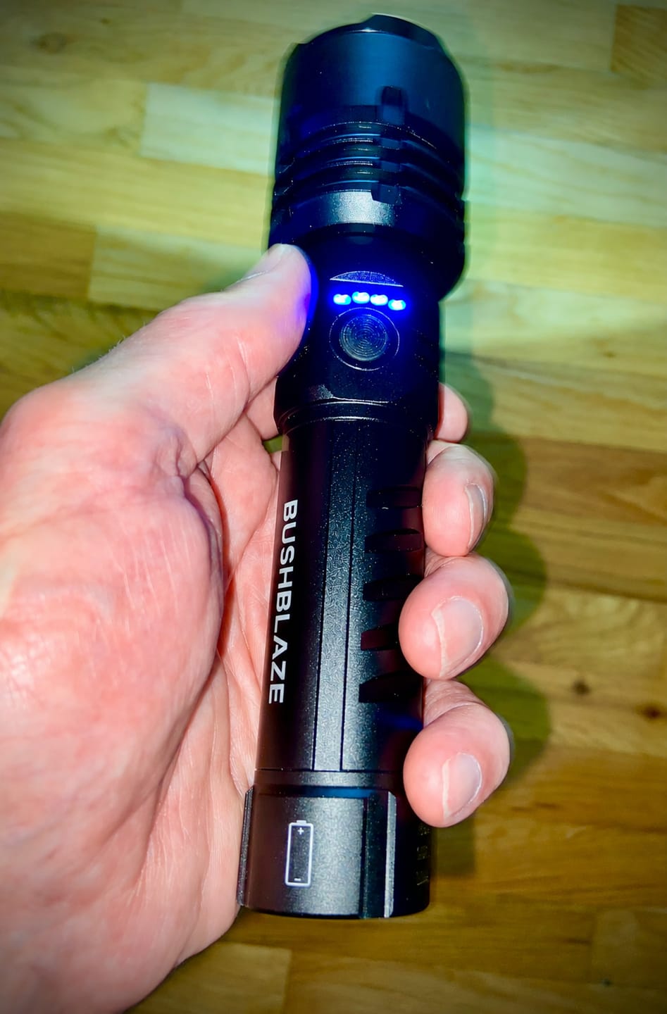 Customer photo review of BUSHBLAZE™ TACTICAL FLASHLIGHT