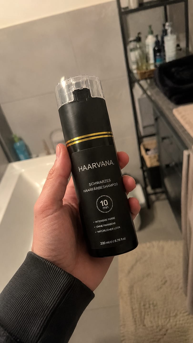 Customer photo review of Grau-Abdeck Farbshampoo